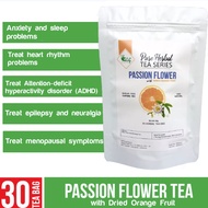 Passion Flower Tea : Anxiolytic Sedative Sleep & Relax (30 Tea Bag)