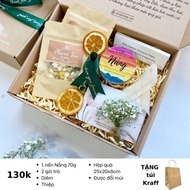 Set Quà Tặng Nến Thơm Tinh Dầu Organic Set Quà Tặng Sinh Nhật Doanh Nghiệp Nhận Order Theo Yêu Cầu _