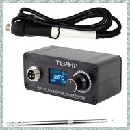 [h5bl3j6wj.ph] MINI T12-942 Soldering Station with DC Version OLED Display Portable Welding Iron DC2