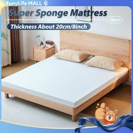 🌟𝑭𝑼𝑵𝒀𝑳𝑰𝑭𝑬 20cm 35D Slow Rebound Sponge Mattress Topper Bed Tatami Single/Queen/King Sponge Mattress*