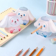 Terlaris [LuluKids] Rautan Pensil Karakter Sanrio / Rautan Putar Pensil Cinamoroll / Peraut Pensil B