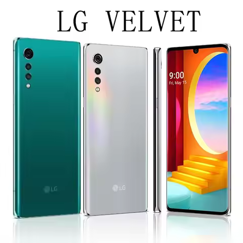 Unlocked Original LG Velvet G9 5G LM-G900N/G900TM Smartphone Mobile Snapdragon 765 6.8'' 6GB RAM 128