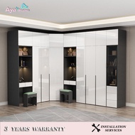 Wardrobe Bedroom Locker Modern Corner Wardrobe Economical Children Wardrobe Small Wardrobe（AYA）