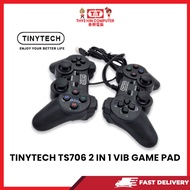 A03 TINYTECH TS706 2 IN 1 VIB GAME PAD(DELIVER BY SEREMBAN & MELAKA)