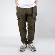 Cargo pants 多口袋可調節腰寬松微彈工裝長褲