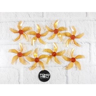 4 Pair Gemfan D51 Ducted 51mm 2019 5 Blade 2" Propeller - Whisky