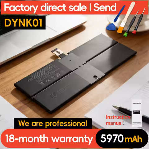 DYNK01 Laptop Battery For Microsoft Surface LAPTOP 1 M1769 2-LQL-00015 1769 1782 LAPTOP 2 2-DAG-0012