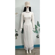 2hand Ao Dai Size S (Odd shirt) (Code over 413)