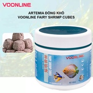 VOONLINE FAIRY SHRIMP CUBES Freeze-Dried Artemia - Fish food
