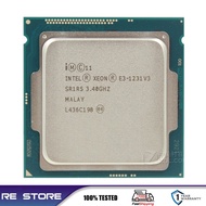 Used Intel Xeon E3 1231 V3 E3 1231V3 3.3Ghz Quad-Core CPU Processor 8M 80W LGA 1150