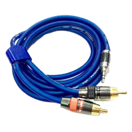 Dây Jack 3.5mm ra 2 hack hoa sen dài 3 mét dây phát nhạc latop điện thoại pc