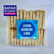 Sagon kelapa Bakar [ 250 gr] Snack kiloan camilan enak murah grosir makanan ringan kekinian pedas ja