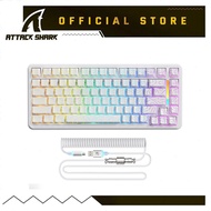 ATTACK SHARKXMAMBASNAKE M82 HE Hall Effect Magnetic Switch 75% Rapid Trigger Gaming Keyboard