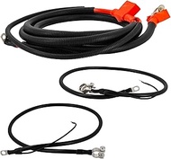A123-00HP A38-2UHLC A46-2UHC Battery Starter Cable Kit Positive & Negative for 1994-1997 Ford F-250 