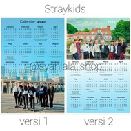 KPOP Straykids iKON Blackpink Super M WayV Seventeen Calendar 2020