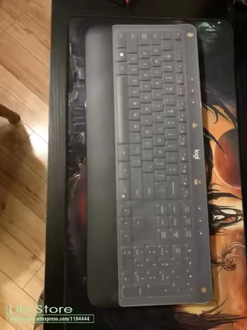 Keyboard Cover Skin Protector Compatible Silicone Clear Ultra Thin Desktop Pc For Logitech K650 Mk54