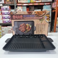 YAKINIKU GRILL PAN Non-Stick GRILL Equipped with Oil Drain