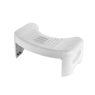 Folding Toilet Stool Footstool Squat Artifact Thickened Household Plastic Toilet Stool Children Pedal Stool