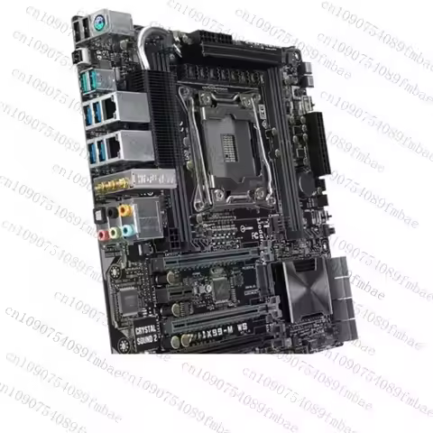 YXM Used FOR ASUS X99-M WS Motherboard Supports LGA2011 64GB DDR4 X99 2011-V3 PCI-E 3.0