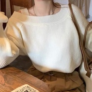 cute knitwear knitwear woman baggy knitwear woman plus size Strapless Pink Sweater for Women - Soft 