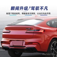 Sesuai untuk BMW X4 G02 X4 M model 2018+ spoiler belakang kecil, spoiler atas, sayap tetap, pengubah