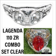 YAMAHA SRL110ZR LAGENDA110ZR LAGENDA ZR SRLZR SRL110 ZR HEAD LAMP HEAD LIGHT LAMPU DEPAN + TAIL LAMP