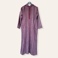Gamis Hoodie Djellaba Maroko Jalabah Jubah Kapucong Maroko Pria Kain