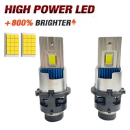 2PCS D2S D4S Led Canbus Xenon Lamps Headlights Canbus Auto Lamp Plug&Play 1:1 To Turbo Vehicles Canb