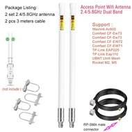 2.4G/5G/5.8G Dual Band Omni-Directional High Gain WiFi Antenna 2.4/5.8 GHz legit OMNI ACCESS POINT W
