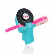 Mini Portable Manual Label Maker DIY 3D Embossing Label Writer Printer Typewriter with Plastic PVC 9