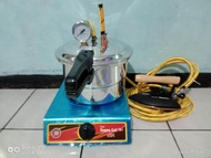 setrika uap boiler presto 8liter+ steam trap+ kompor / setrika uap boiler loundry / setrika uap boi
