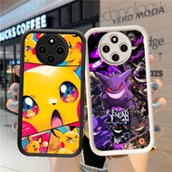 GK-72 Pokemon anime Silicone black white Casing for Xiaomi Redmi Realme poco 13 C61 C75 A3X 12 14C X