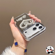 Pearl Love Mirror Phone Case For OPPO A6 GT Max A6X A6S A5 A5X A5i A2M A3X A3 A3i Plus A2X A2 A1X A1