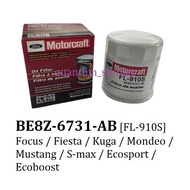 Ford Engine Oil Filter BE8Z-6731-AB FL-910S Focus Fiesta Kuga Mondeo Mustang S-max Ecosport Ecoboost