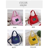 Kstyle 9108 Korean Fashion Top Seller Premium Canvas Fashion Sling Bag Handbag Handbeg Wanita(READY 