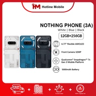 Nothing Phone (3a) Smartphone (12GB RAM+256GB ROM) | Original Nothing Malaysia