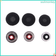 WU 3 Set Headphone Earphones Silicone Cushion Covers Caps S for M for LEar Buds Gels Eartips 3 Set f