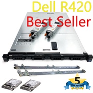 ขาย Server Dell R420 CPU E5-2420*2 RAM 32GB HDD SAS 3TB*2 PSU 495W*2 รับประกัน 3 เดือน !!! ส่งฟรี !!