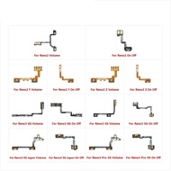 Power ON OFF Mute Switch Control Key Volume Button Flex Cable For OPPO Reno2 Reno3 Pro F Z 4G 5G Rep