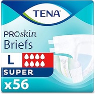Tena ProSkin Unisex Incontinence Adult Diapers, Maximum Absorbency, Large, 56 ct