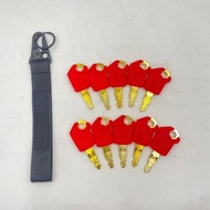 CAT 5P8500 WITH Short Rope Heavy Equipment Keys Excavator Ignition Key Excavator Accessories Switche