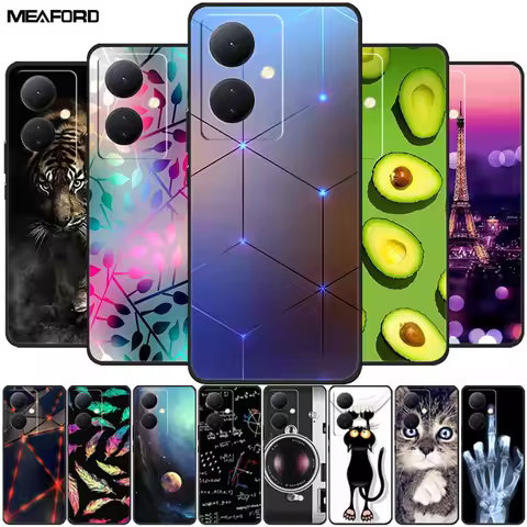 For vivo V29 Lite 5G Cases V29Lite Fashion Soft TPU Silicone Back Covers for Vivo V29 Lite Phone Cas
