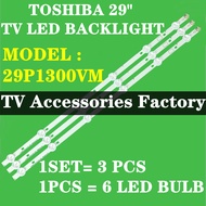 29P1300VM TOSHIBA 29" TV LED BACKLIGHT(LAMP TV) TOSHIBA 29 INCH LED TV backlight 29P1300 29P1300V