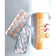 【SORETHROAT】AXCEL DEXXON【DEQUALINIUM CHLORIDE 0.25MG】LOZENGES 10TABS/STRIP