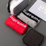 กางเกงใน Supreme กางเกงในผู้ชาย สุพรีม ทรง Boxer (1ตัว) สุพรีม ของแท้ 100% เนื้อผ้านุ่ม ใส่สบาย พร้อมส่ง