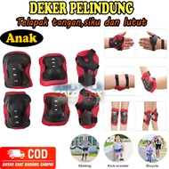 Deker Protector Deker Pelindung Inline Skate Deker Tangan Siku Dan Lutut Decker Multifungsi Bahan Be