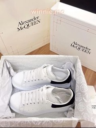 全新✨Alexander McQueen Oversized Sneaker 黑尾 運動鞋
