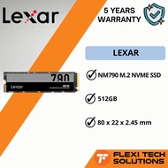Flexi Tech Lexar NM790 M.2 2280 PCIe Gen 4x4 NVMe SSD - 512GB & 1TB & 2TB & 4TB