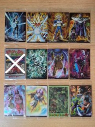 龍珠餅卡 Dragonball 閃卡 比達 杜拉格斯 悟天格斯 孫悟飯 笛子魔童 孫悟空 阿包 比魯斯 維斯 象帕 芭朵斯 古拉 大猿貝比 拿迪斯