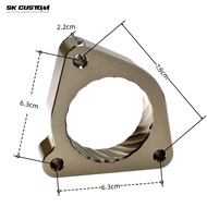 SK CUSTOM Aluminum alloy engine turbine air intake gasket is suitable for Toyota 1.3 1.5 1NR 2NR 4NR